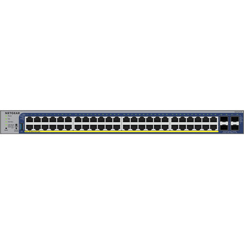 Netgear GS752TXPv3 Switch de Red Gestionado 48 Puertos Gigabit PoE+ 380W de Potencia Rack