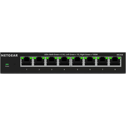 Netgear MS308 Switch Ethernet No Gestionado 8 Puertos 2.5Gb 40Gbps