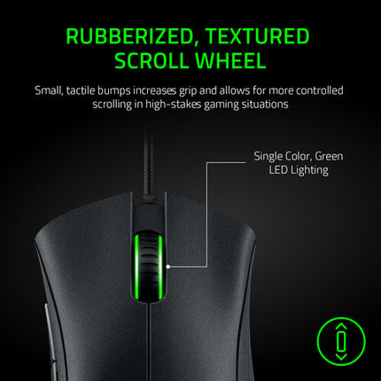 Razer DeathAdder Essential Ratón Óptico 6400 DPI 5 Botones Programables