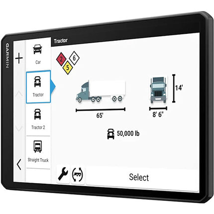 Garmin dezl OTR1020 Navegador para Camión Pantalla 10 Pulgadas GPS