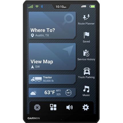 Garmin dezl OTR1020 Navegador para Camión Pantalla 10 Pulgadas GPS