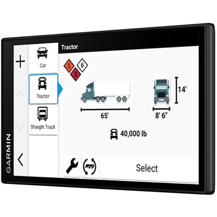 Garmin dezl OTR620 Navegador para Camiones Pantalla 6 Pulgadas KPI