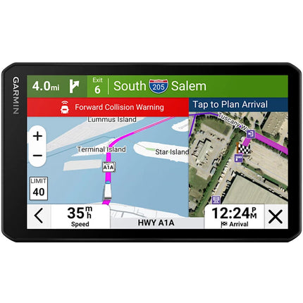 Garmin dezl OTR725 Navegador para Camión Pantalla 7 Pulgadas Dash-Cam 140°