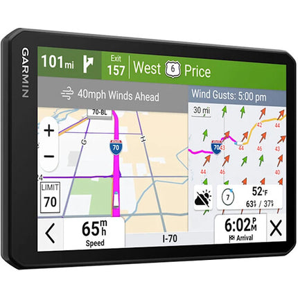 Garmin dezl OTR725 Navegador para Camión Pantalla 7 Pulgadas Dash-Cam 140°