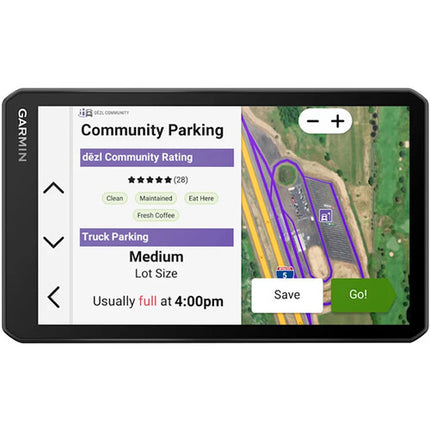 Garmin dezl OTR725 Navegador para Camión Pantalla 7 Pulgadas Dash-Cam 140°