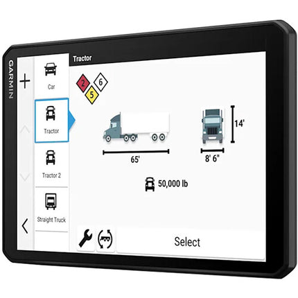 Garmin dezl OTR820 Navegador para Camiones Pantalla 8" Rutas Norteamérica