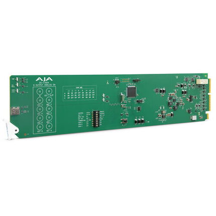 AJA OG-C10DA-R0 Amplificador de Distribución Video Analógico 1x9 8 Salidas BNC