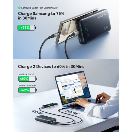 INIU Leopard Power 140 Power Bank 25000mAh 140W Carga Rápida USB-C