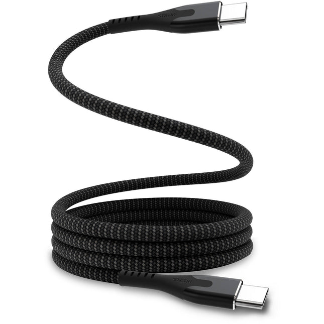 Statik MagStack Pro Cable de carga USB-C 3 3 pies 100W nylon resistente