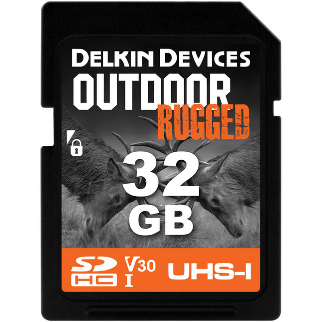 Delkin Devices 32GB Tarjeta de Memoria UHS-I SDHC 90MB/s Resistente