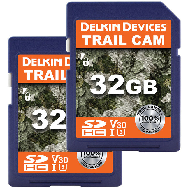 Delkin Devices Tarjeta SDXC UHS-I 32GB 2-Pack Clase 10 V30 U3