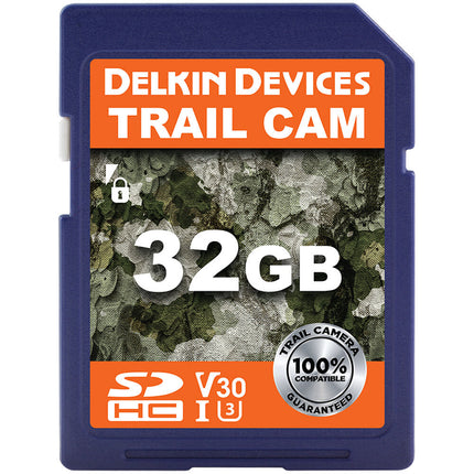 Delkin Devices 32GB Tarjeta de Memoria SDXC UHS-I 100MB/s con Estuche