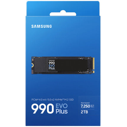 Samsung 2TB 990 EVO Plus PCIe 5.0 SSD Interna M2 2280 7250MBs Lectura