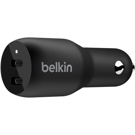 Belkin BoostCharge Cargador de Coche 36W 2 Puertos USB-C PD 2 Años garantía