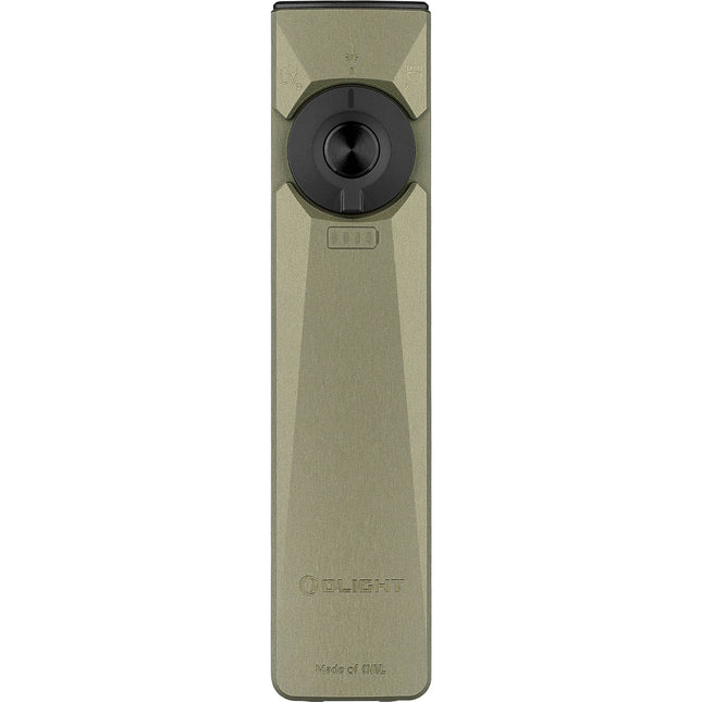 Olight Arkfeld Ultra Linterna con Láser Verde 1400 Lúmenes Luz UV 900mW Cable Magnético