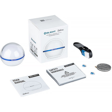 Olight Sphere Linterna Recargable Azul 75 Lúmenes 40 Horas Autonomía