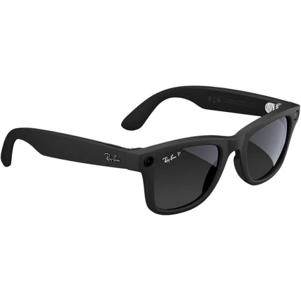 Meta Ray-Ban Wayfarer Gafas Polarizadas Grandes con Cámara 12MP y Estuche de Carga
