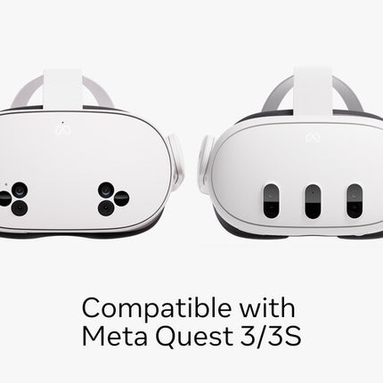 Meta Compact Charging Dock para Quest 3 3S Carga Inalámbrica y 2 Baterías Li-Ion
