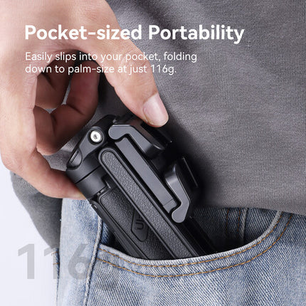 Ulanzi JJ02 trípode para smartphone con control remoto y altura 14.3 pulgadas