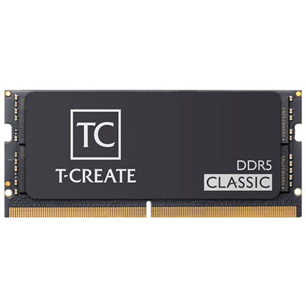 TEAMGROUP T-Create Classic DDR5 16GB 5600 MHz Módulo de Memoria SO-DIMM Negro