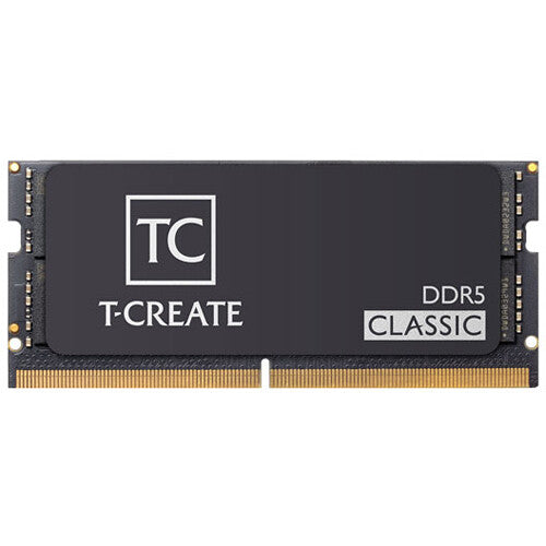 TEAMGROUP T-Create Classic DDR5 16GB 5600 MHz Módulo de Memoria SO-DIMM Negro
