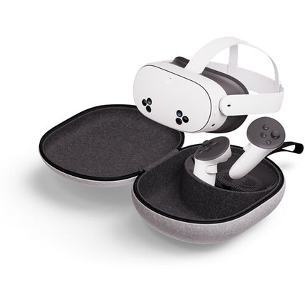 Funda Compacta Meta para Quest 3 y 3S Con Compartimentos y Correa Integrada