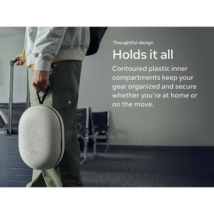 Funda Meta Carrying Case para Quest 3 3S con espacio para controles y cables