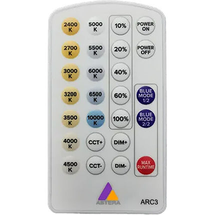 Mando a Distancia Astera ARC3 White Control de Intensidad y CCT