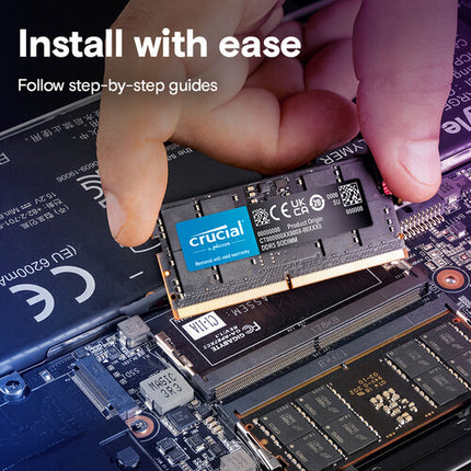 Crucial 32GB DDR5 5600 MHz Memoria SO-DIMM para Portátil 2x16GB