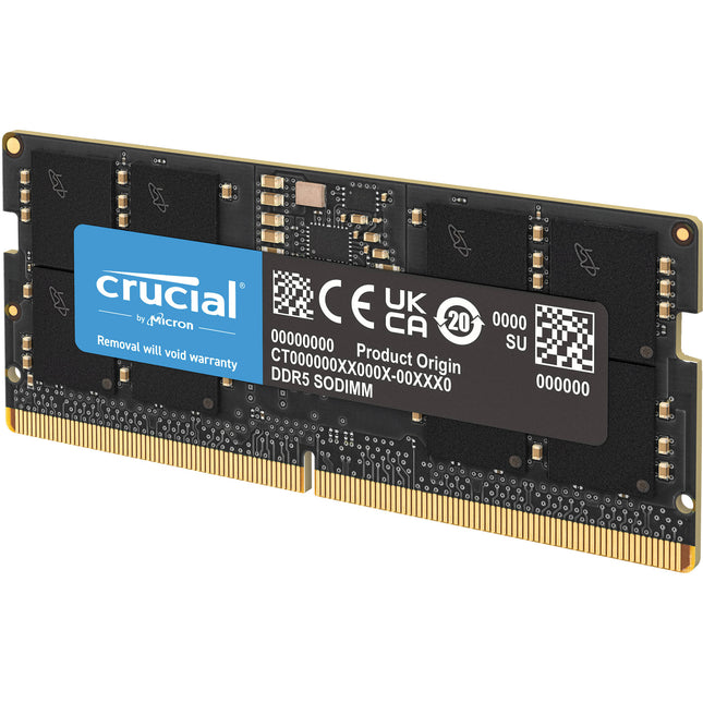 Crucial 48GB Memoria DDR5 5600 MHz SO-DIMM para Portátil 262 Pines