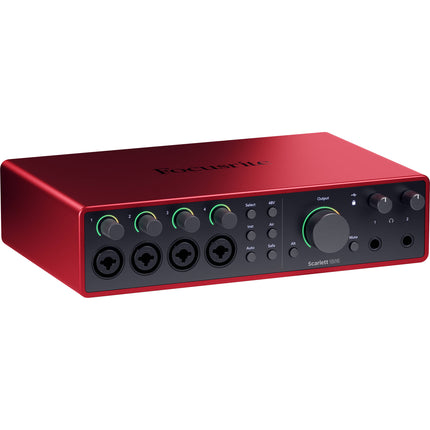 Focusrite Scarlett 18i16 Interfaz de Audio USB C 4 Mic Preamp 192 kHz