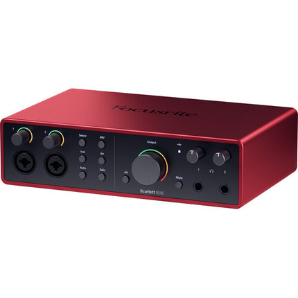 Focusrite Scarlett 16i16 USB-C Interfaz Audio MIDI 24 Bit 192 kHz Kit Estudios
