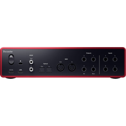 Focusrite Scarlett 18i16 Interfaz de Audio USB C 4 Mic Preamp 192 kHz