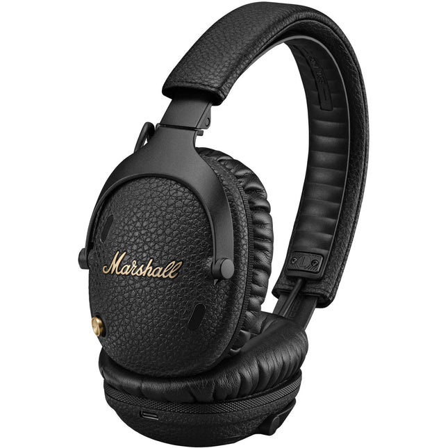 Marshall Monitor III A.N.C Auriculares Inalámbricos Circumaurales Cancelación de Ruido 70 Horas y Estuche