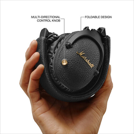 Marshall Monitor III A.N.C Auriculares Inalámbricos Circumaurales Cancelación de Ruido 70 Horas y Estuche