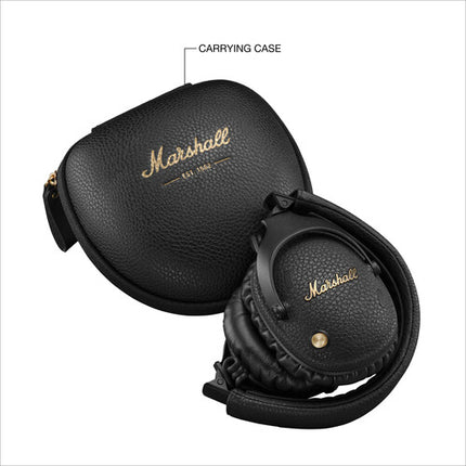 Marshall Monitor III A.N.C Auriculares Inalámbricos Circumaurales Cancelación de Ruido 70 Horas y Estuche