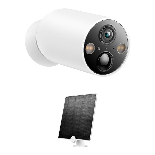 TP-Link Tapo C425 Cámara Seguridad Inalámbrica 2560x1440 con Panel Solar A200
