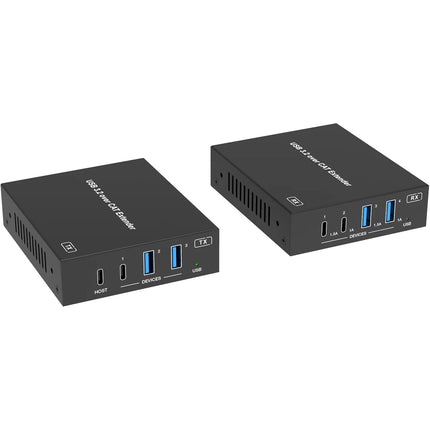 DVDO USB Extender sobre HDBaseT Extensor USB 3.2 Gen1 hasta 100m con puertos USB-C y USB-A