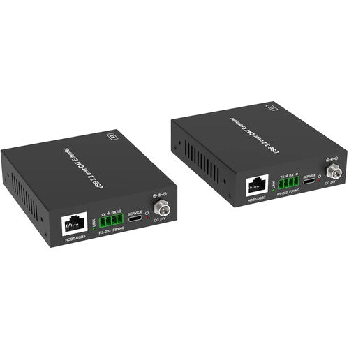 DVDO USB Extender sobre HDBaseT Extensor USB 3.2 Gen1 hasta 100m con puertos USB-C y USB-A