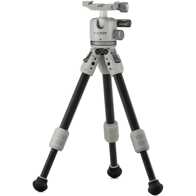 Tilta BT03 Trípode de Mesa de Fibra de Carbono con Cabezal Esférico 13.7 pulgadas Capacidad 3 kg Blanco