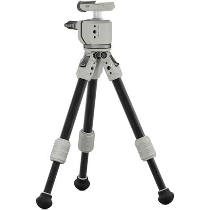 Tilta BT03 Trípode de Mesa de Fibra de Carbono con Cabezal Esférico 13.7 pulgadas Capacidad 3 kg Blanco