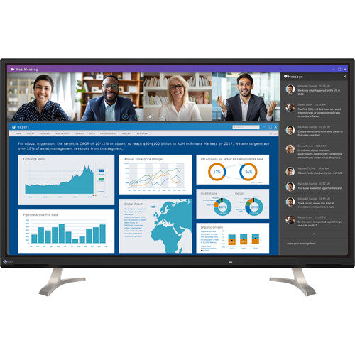 EIZO FlexScan EV4340X Monitor IPS 42.5" 4K UHD 60Hz USB-C 94W Negro