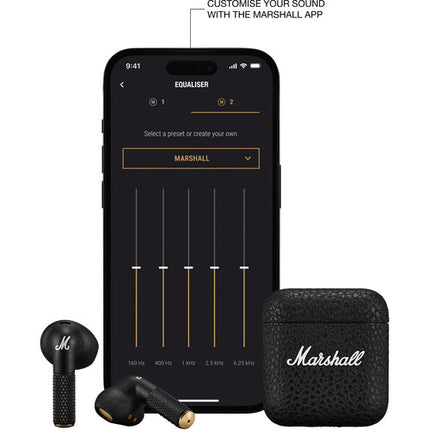 Marshall Minor IV Auriculares Inalámbricos True Wireless IPX4 30 Horas Autonomía