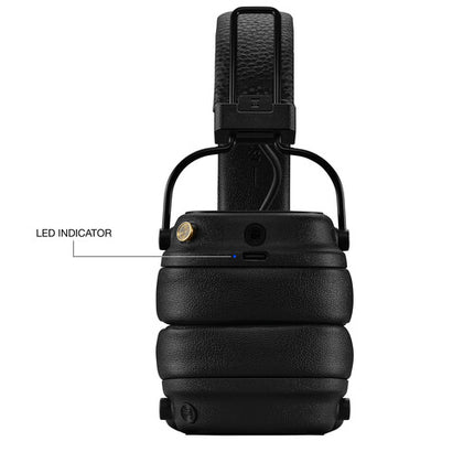 Marshall Major V Auriculares Inalámbricos Bluetooth On-Ear 40mm 100H Autonomía Negro