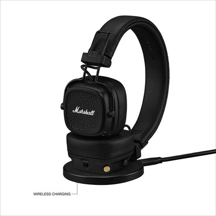 Marshall Major V Auriculares Inalámbricos Bluetooth On-Ear 40mm 100H Autonomía Negro