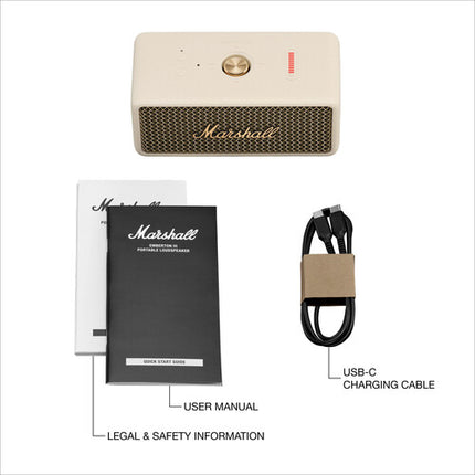 Marshall Emberton III Altavoz 32h Bluetooth Sonido 360 Grados Portátil