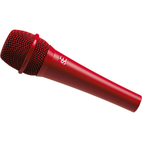 sE Electronics V7 Micrófono Dinámico Supercardioide Rojo Incluye Funda y Clip