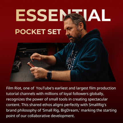 SmallRig x FILM RIOT Kit de Llaves Plegables 10 en 1 Verde Ligero