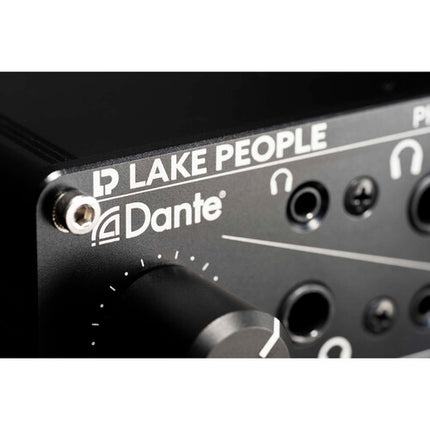 LAKE PEOPLE G103D4 Amplificador de Auriculares Dante 24 Bit 192 kHz 4 Canales