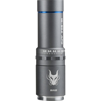 Venus Optics Laowa Aurogon FF 10-50x Lente Supermicro Nikon F Full Frame 20mm Fijado